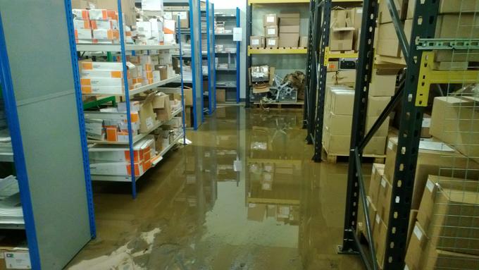 Business Flooding Storage